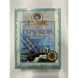Professor Noggin's EXPLORERS An Educational Trivia Based Card Game NEW Age 7+